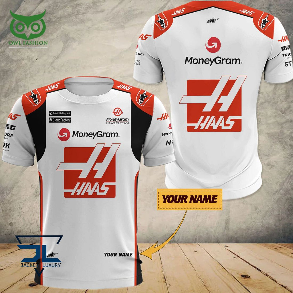 Haas F1 Team 3D Printed Shirt