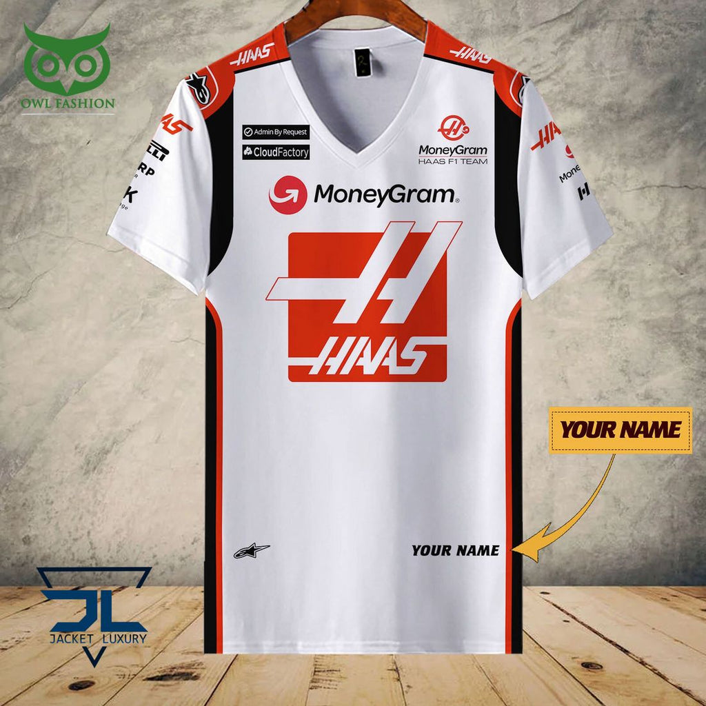 Haas F1 Team 3D Printed Shirt