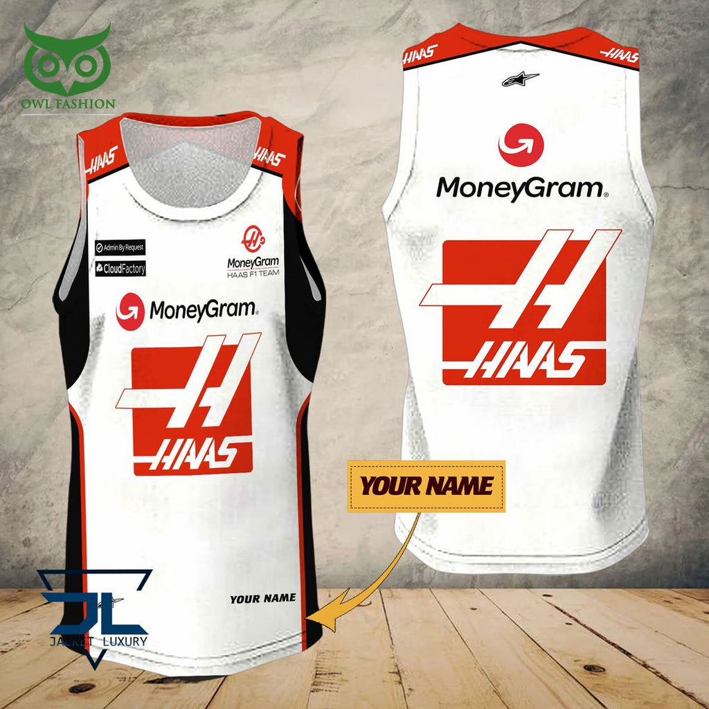 Haas F1 Team 3D Printed Shirt