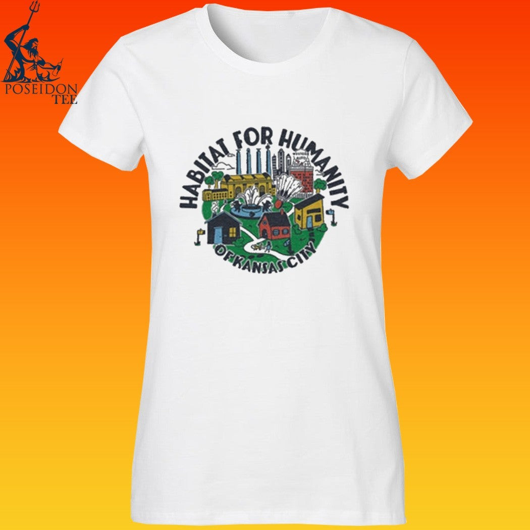 Habitat For Humanity Kc Ash Of Kansas City T-shirt