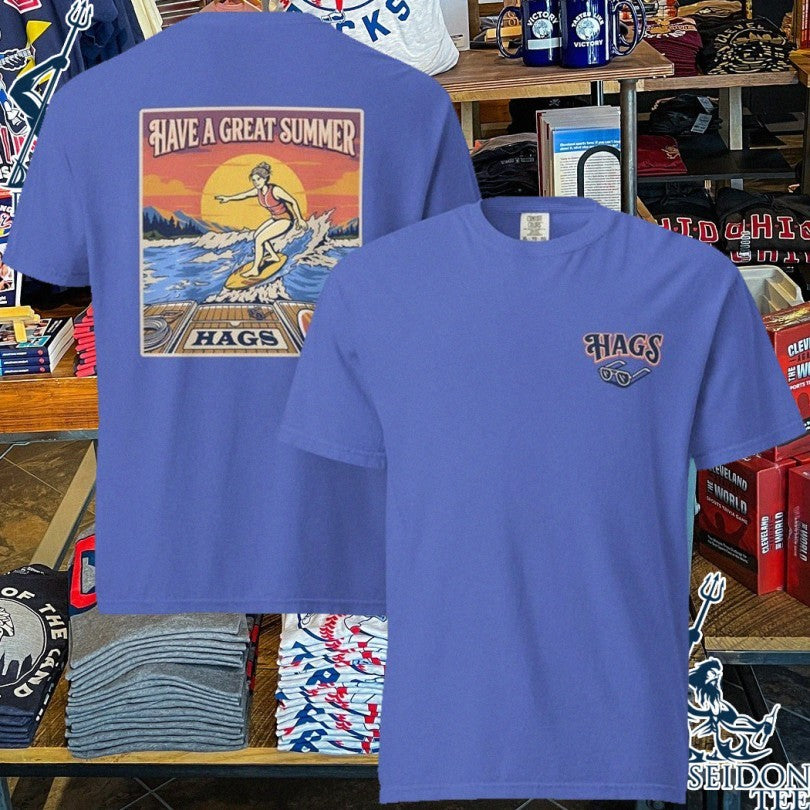 Hags Have A Great Summer Women’s Wakesurf T-shirt