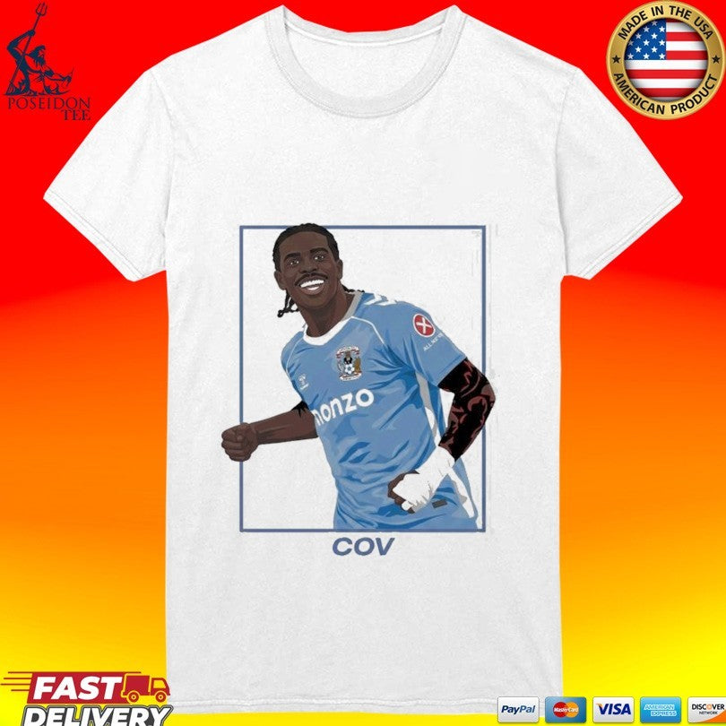 Haji Wright Coventry City Fc We Are Back Premier League T-shirt