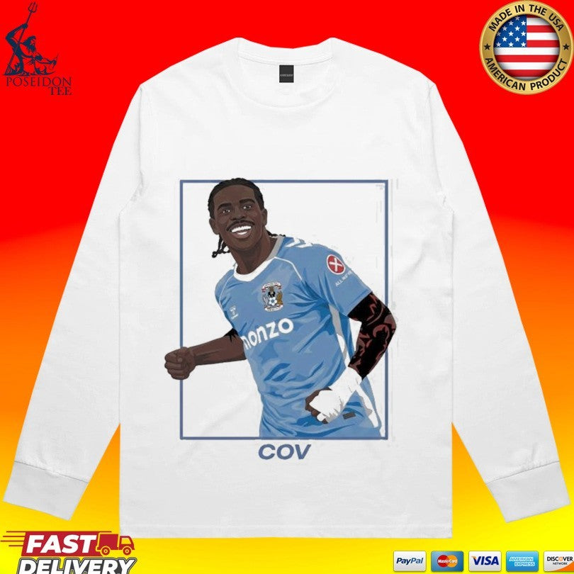 Haji Wright Coventry City Fc We Are Back Premier League T-shirt