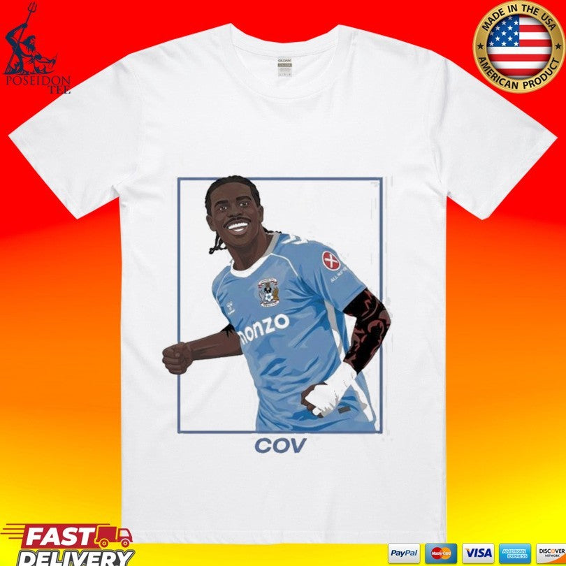 Haji Wright Coventry City Fc We Are Back Premier League T-shirt
