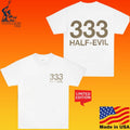 Half Evil 333 Faded Sand Logo T-shirt