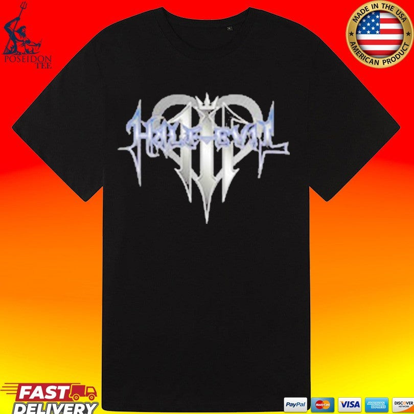 Half Evil K3yblade Master T-shirt
