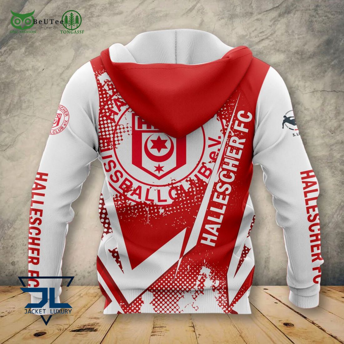 Hallescher FC Iheren Namen AOP 3D Shirt Full