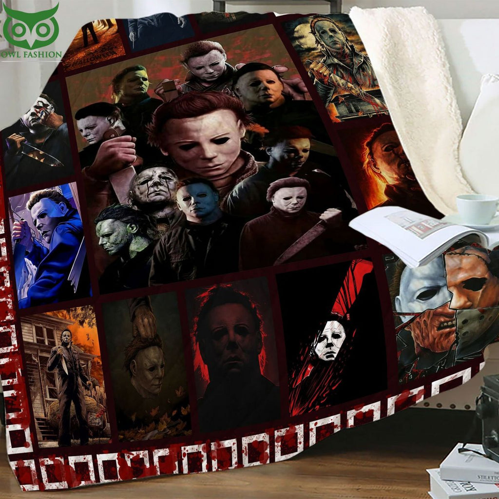 Halloween Horror Movie Blanket For Lover