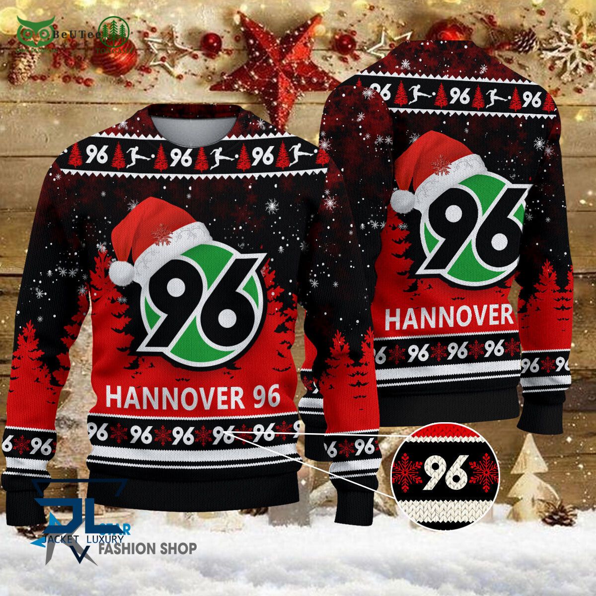 Hannover 96 Bundesliga Germany League Ugly Sweater