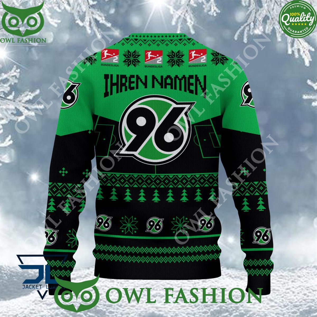 Hannover 96 Limited For Bundesliga Fans Ugly Sweater Jumper