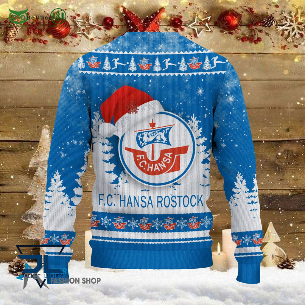 Hansa Rostock Bundesliga Germany League Ugly Sweater