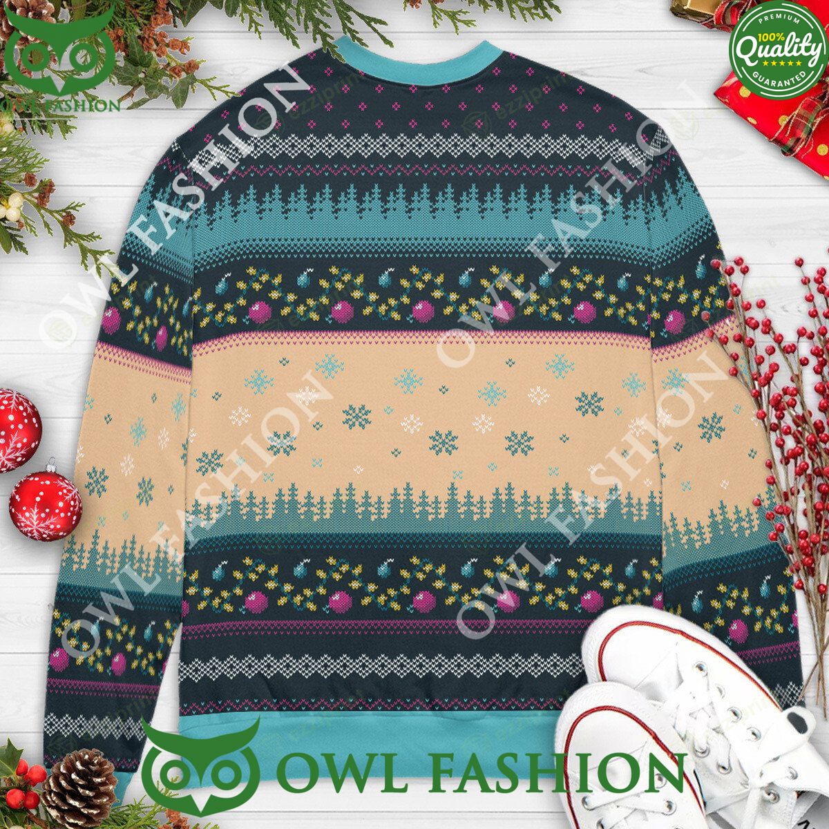 Hap Hap Happiest Sweater this Side of the Nuthouse National Lampoon’s Vacation Sweater