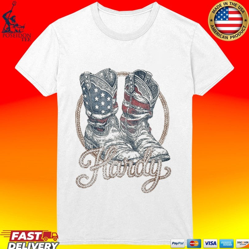 Hardy Boots Americana Ringer T-shirt