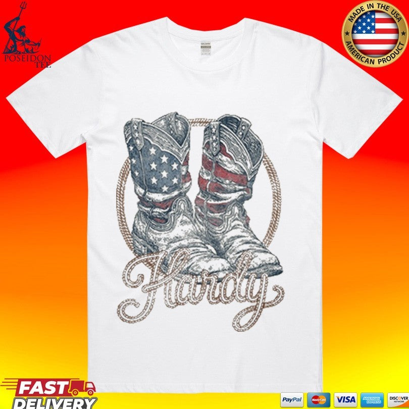 Hardy Boots Americana Ringer T-shirt