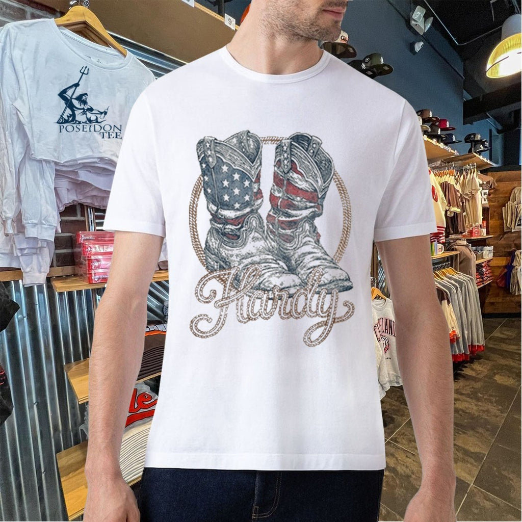 Hardy Boots Americana Ringer T-shirt