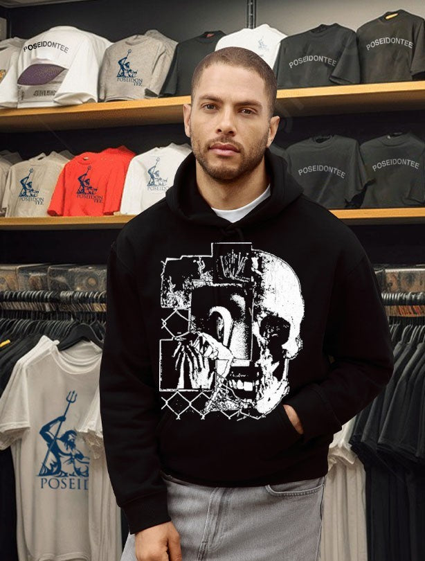 Harm’s Way Chain Link Skull Shirt