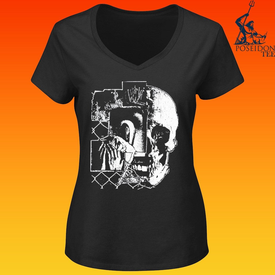 Harm’s Way Chain Link Skull Shirt