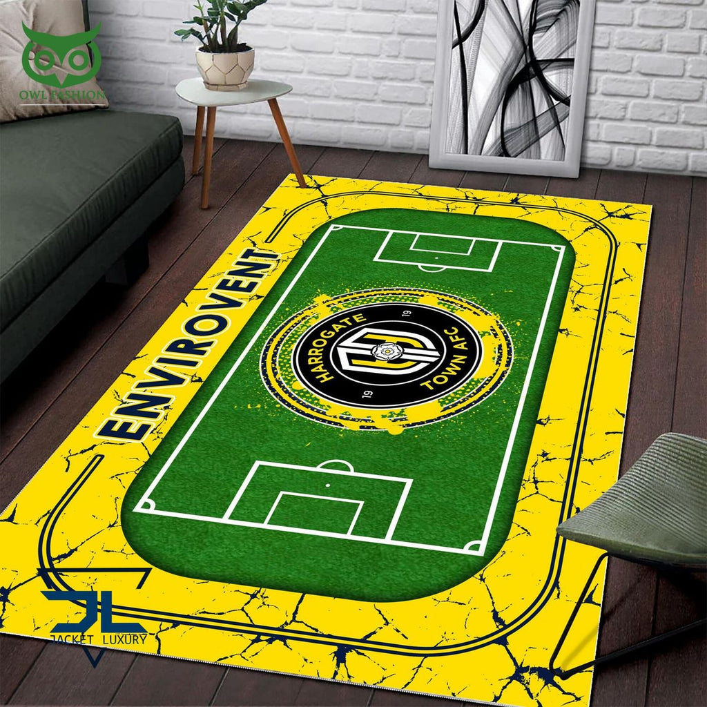 Harrogate Town AFC English Football League EFL Premium Carpet Rug