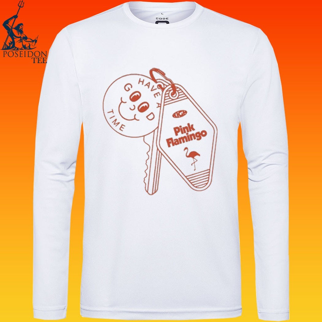 Have A Good Time Pink Flamingo T-shirt