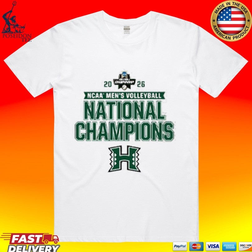 Hawaii Rainbow Warriors 2026 NCAA Volleyball National Champions T-shirt