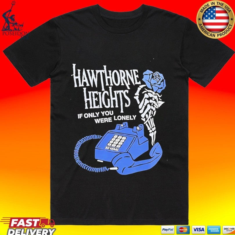 Hawthorne Heights 20 Album If Only You Were Lonely T-shirt