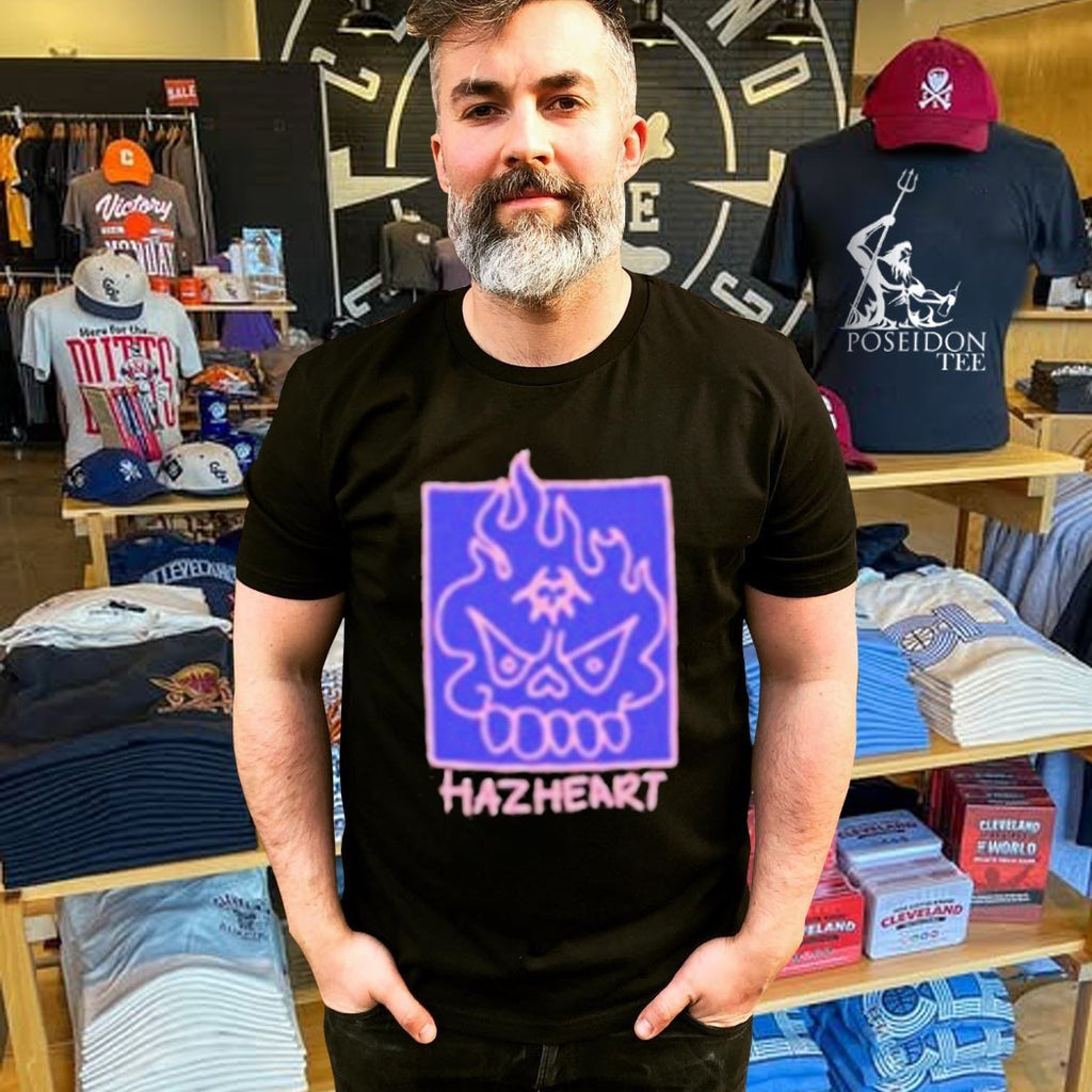 Hazheart Doodle Hazzy Brown T-shirt