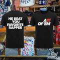 He Beat Your Favorite Driver A11 Of Em T-shirt