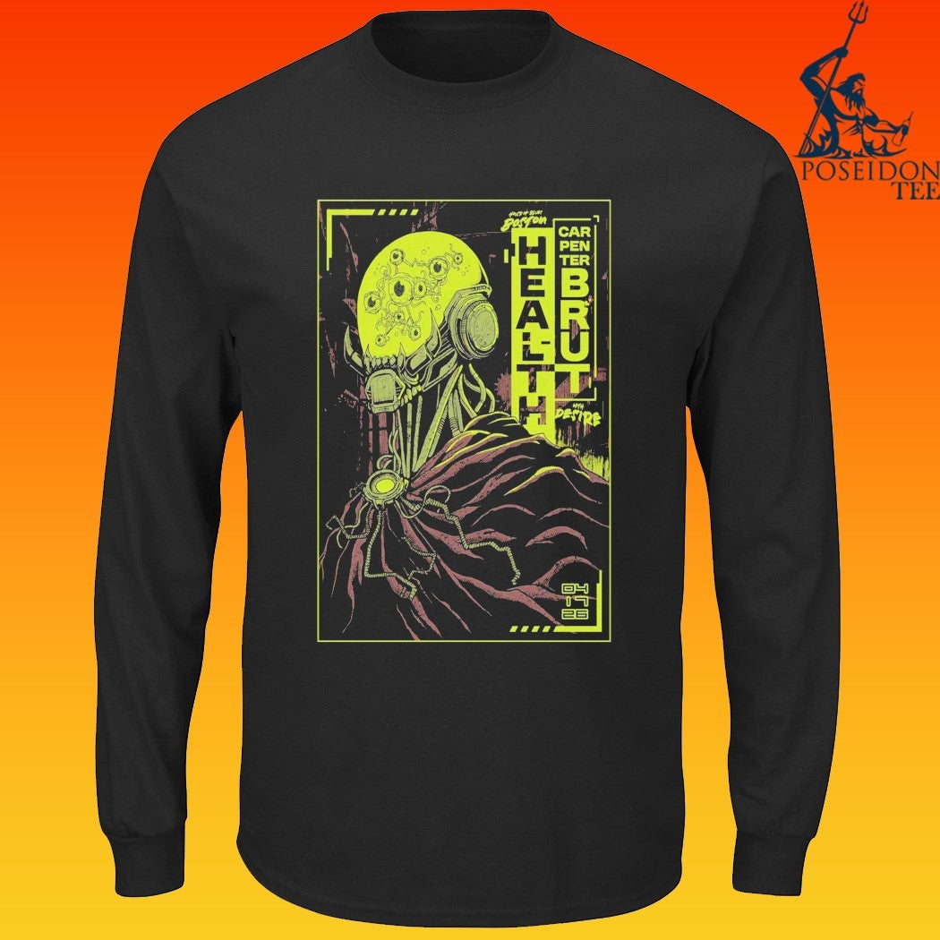 Health And Carpenter Brut House Of Blues Boston, Ma April 17, 2026 T-shirt