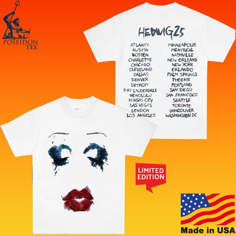 Hedwig And The Angry Inch 25th Anniversary Fashion Blue T-shirt