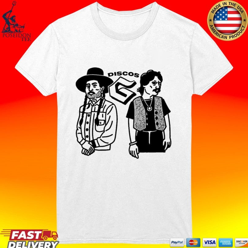 Hermanos Gutierrez Discos G Cartoon T-shirt