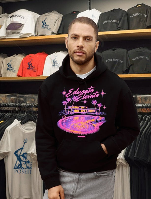 Hghmnds Educate Elevate Villa T-shirt