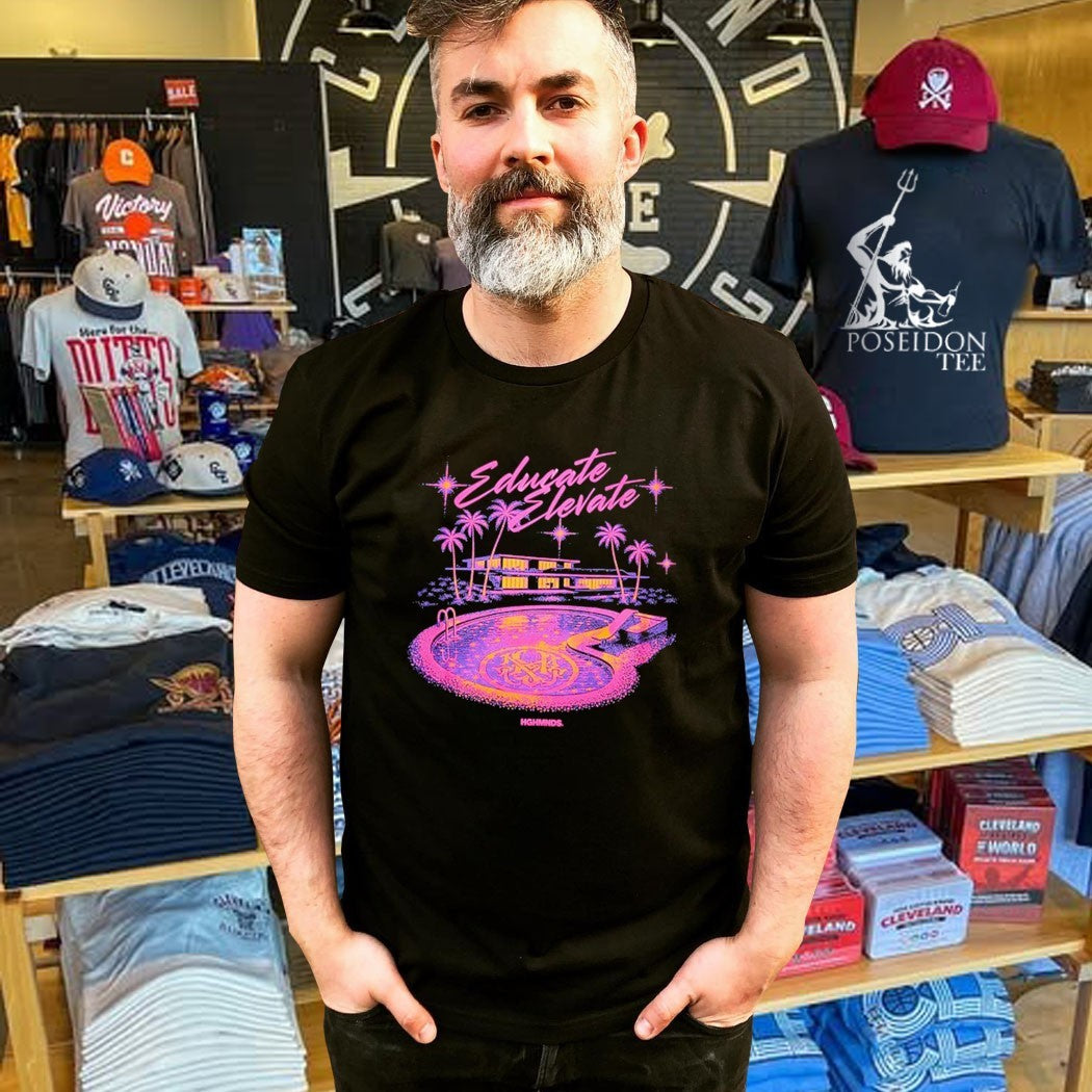 Hghmnds Educate Elevate Villa T-shirt