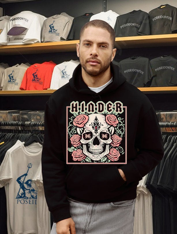 Hinder Pastel Skull T-shirt