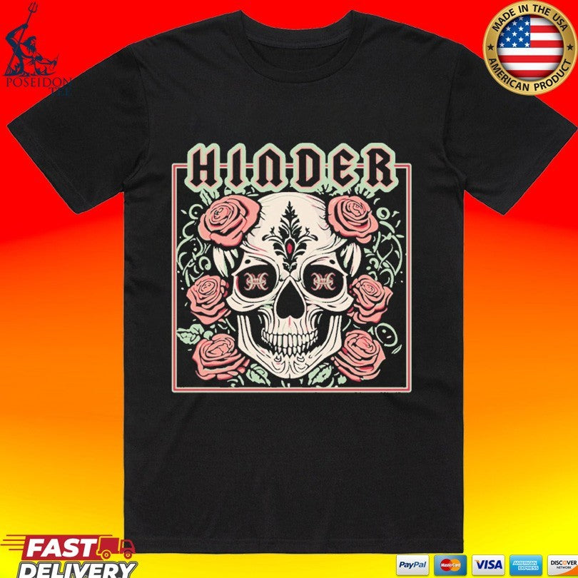 Hinder Pastel Skull T-shirt
