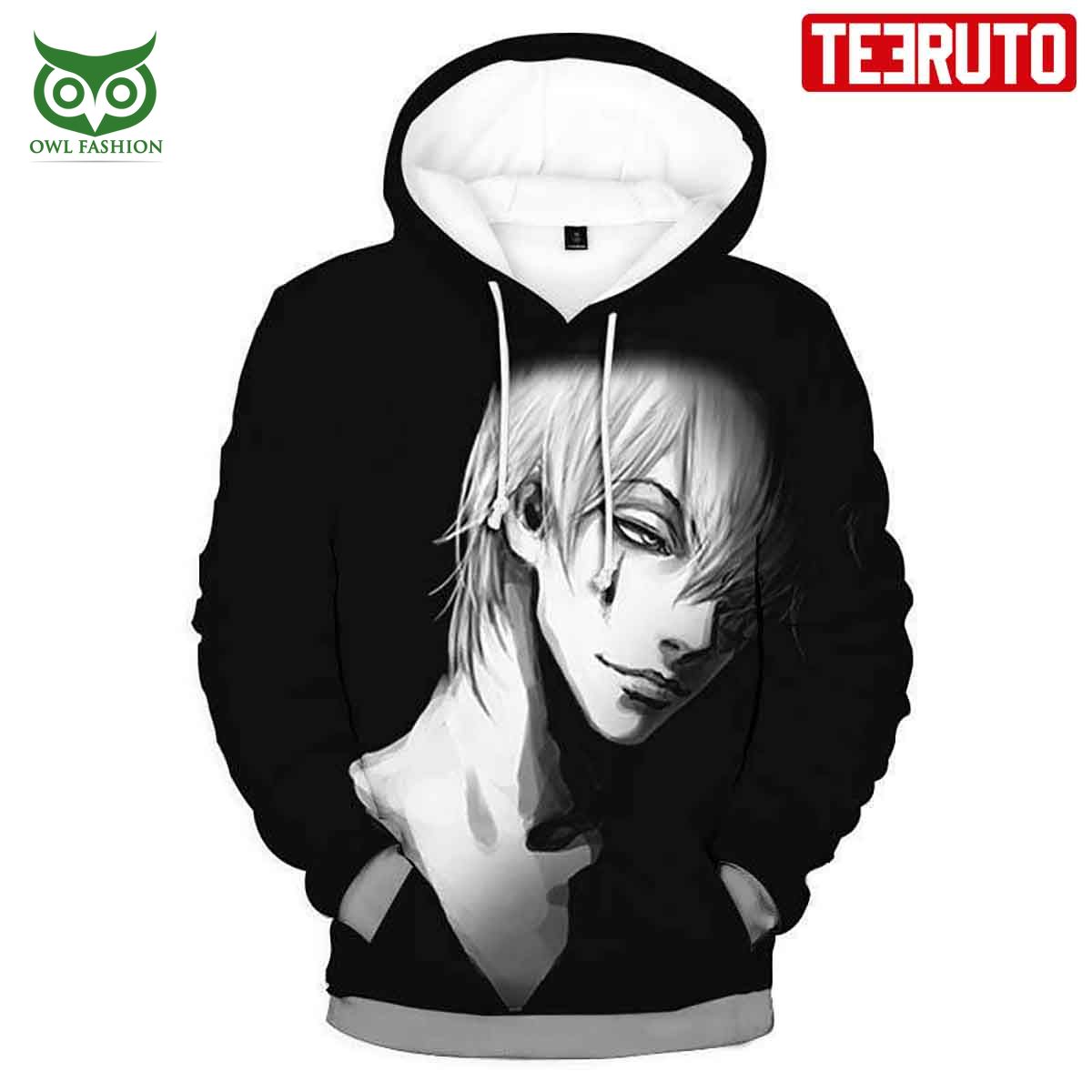 Hisoka In Darkness Hunter X Hunter Anime Hd 3d Aop Hoodie