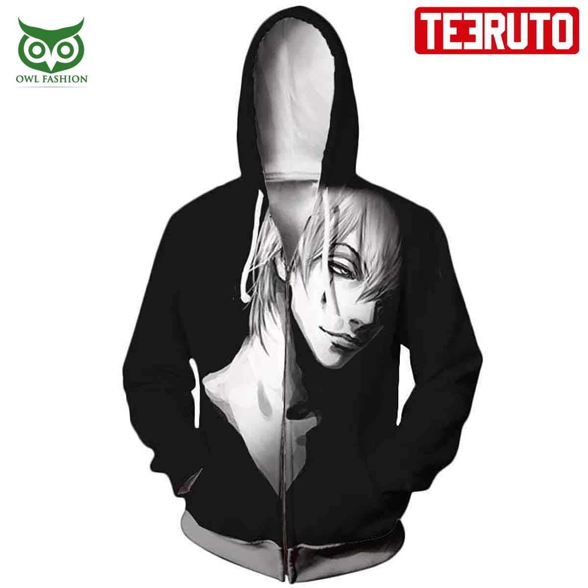 Hisoka In Darkness Hunter X Hunter Anime Hd 3d Aop Hoodie