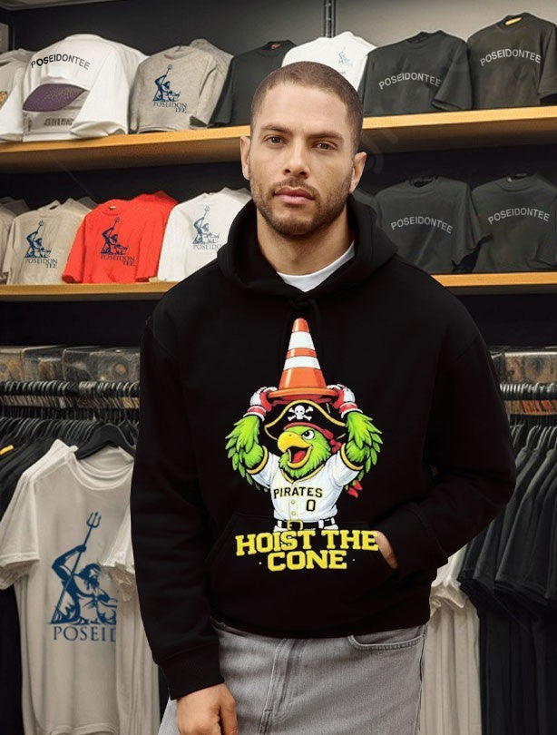 Hoist The Cone Mascot Pittsburgh Baseball T-shirt