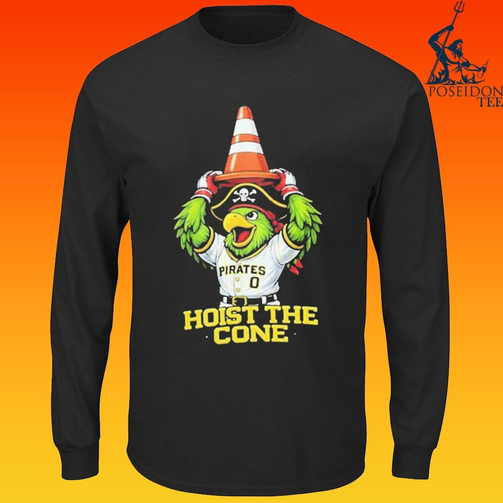 Hoist The Cone Mascot Pittsburgh Baseball T-shirt
