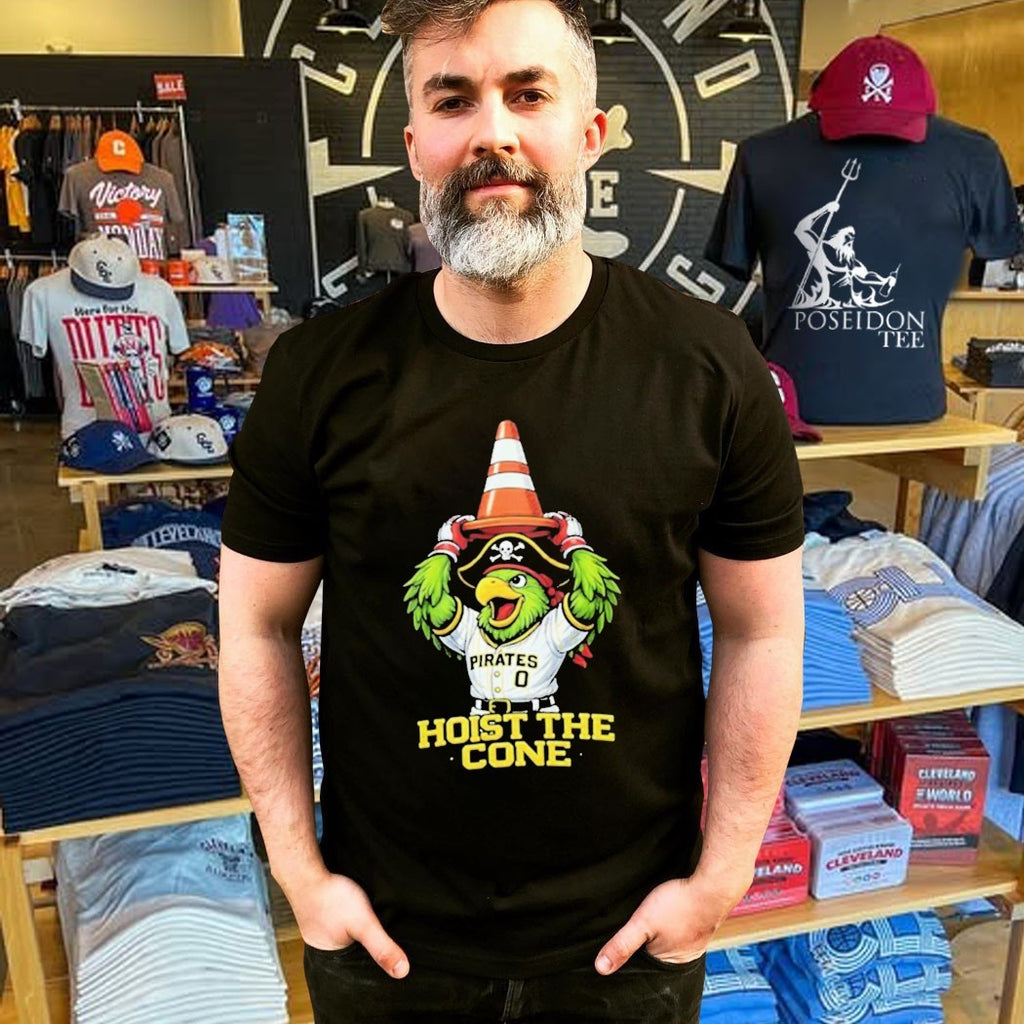 Hoist The Cone Mascot Pittsburgh Baseball T-shirt