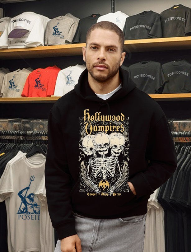 Hollywood Vampires Conjoined Skeleton T-shirt