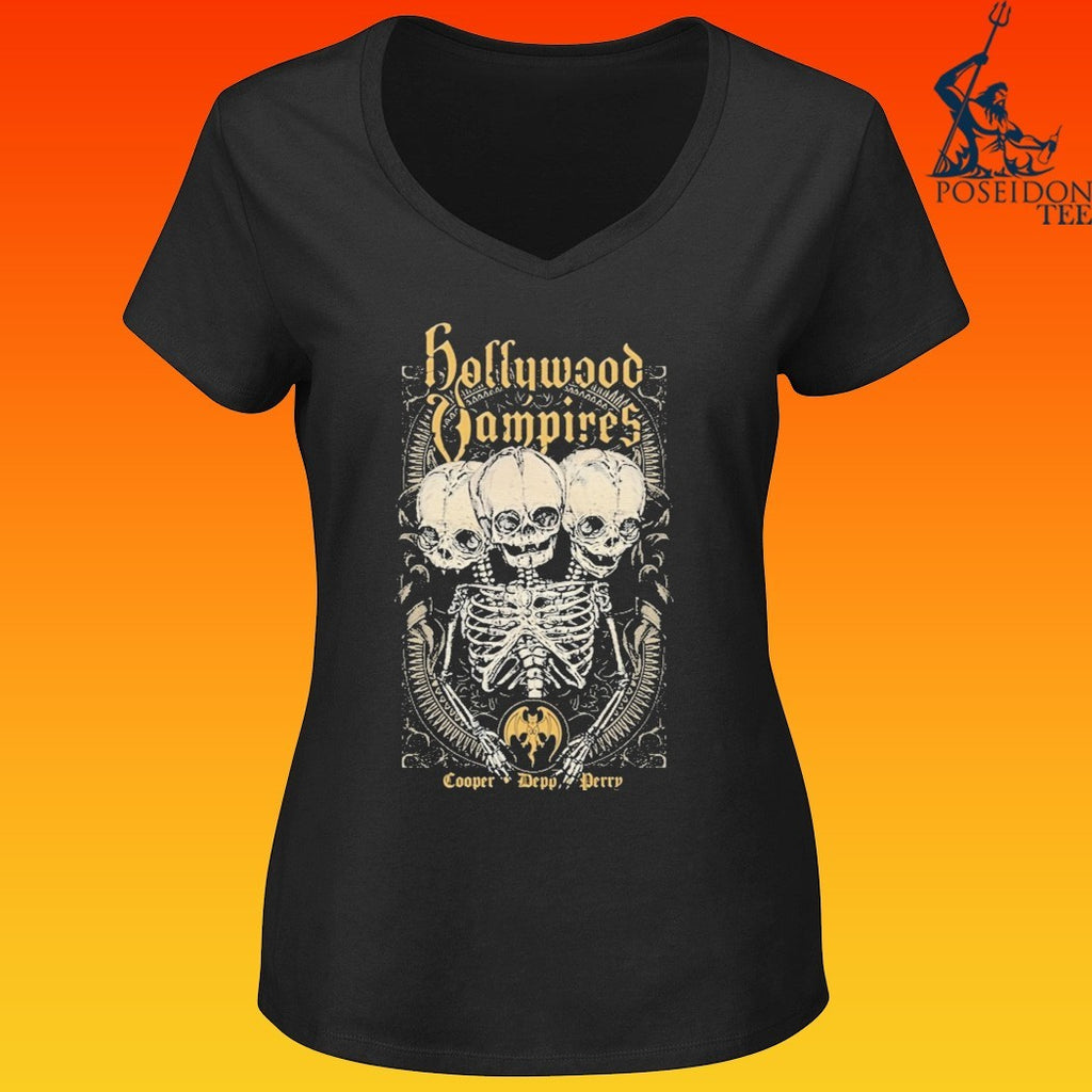 Hollywood Vampires Conjoined Skeleton T-shirt