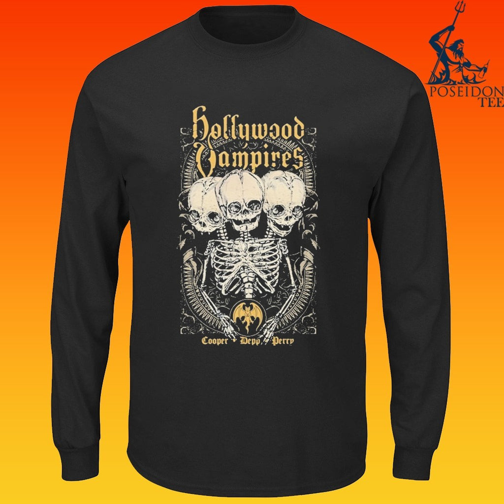 Hollywood Vampires Conjoined Skeleton T-shirt