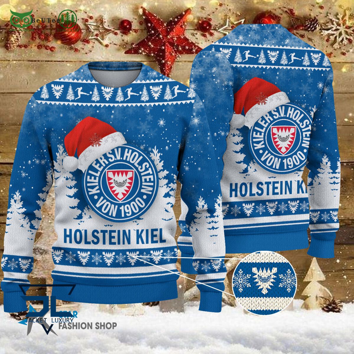 Holstein Kiel Bundesliga Germany League Ugly Sweater