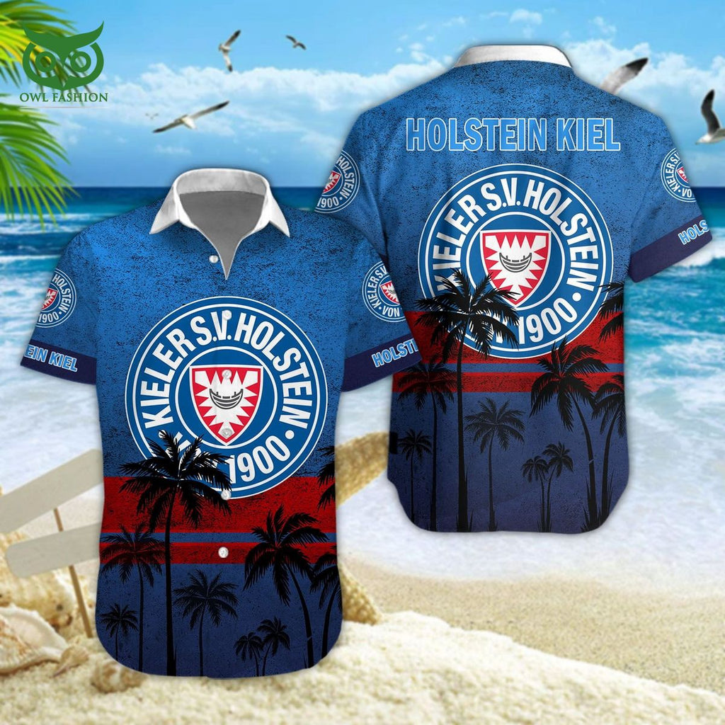 Holstein Kiel Germany Bundesliga 3D Tshirt Hawaiian Shorts