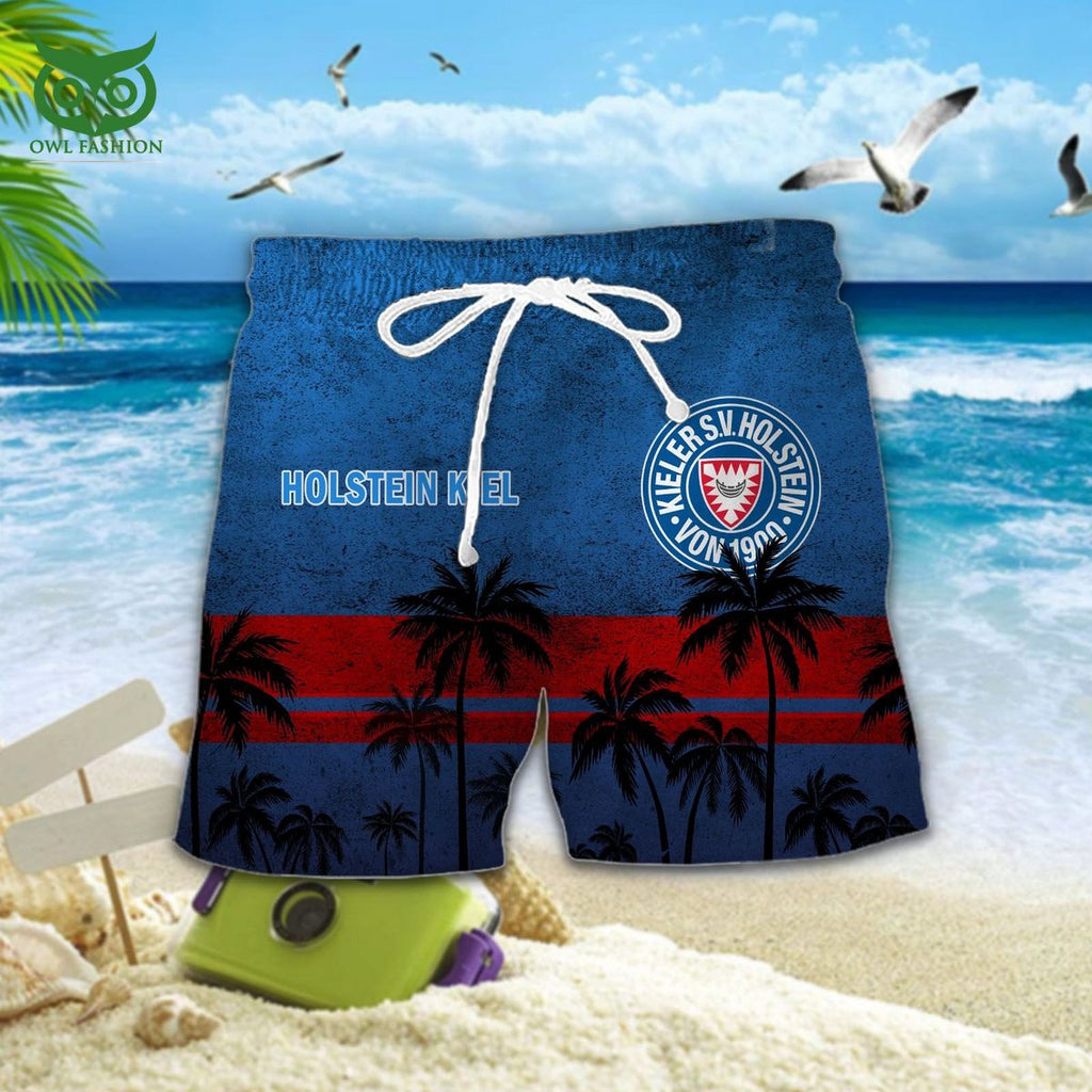 Holstein Kiel Germany Bundesliga 3D Tshirt Hawaiian Shorts