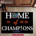 Home of Champions Florida Gators Doormat