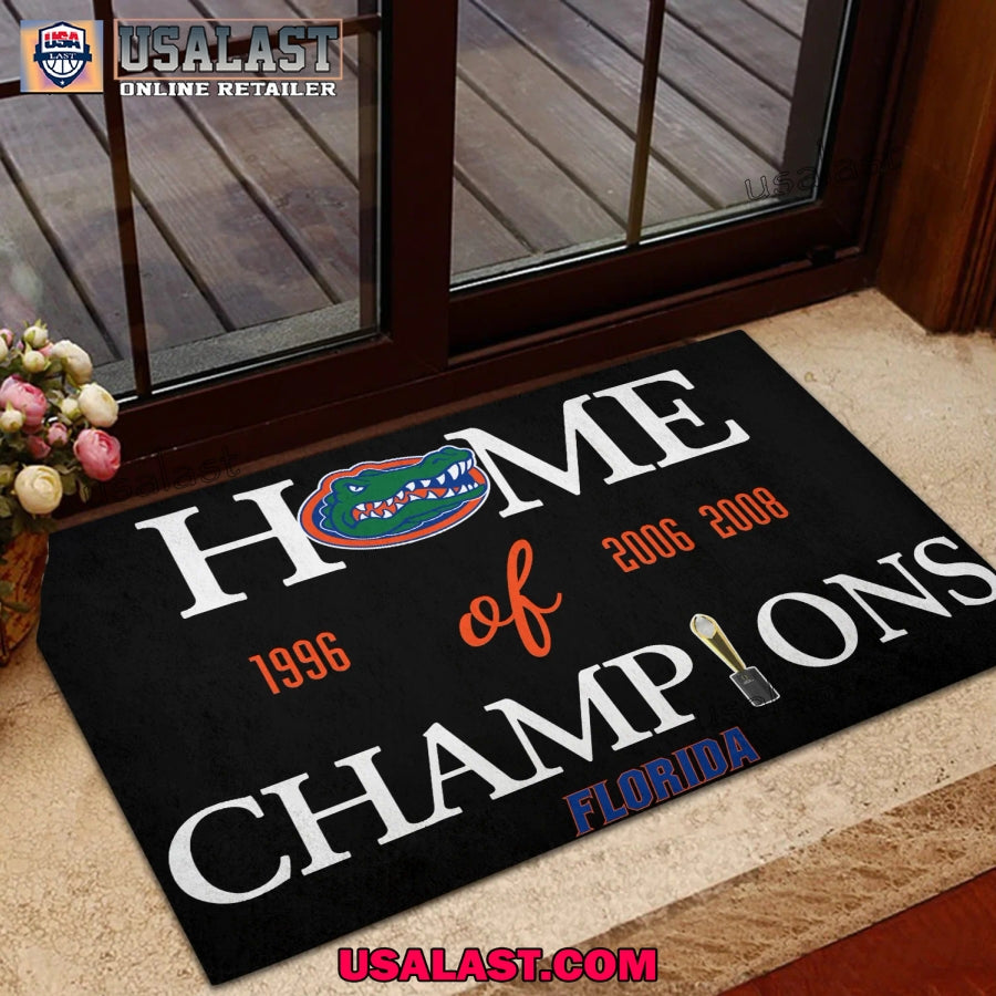 Home of Champions Florida Gators Doormat