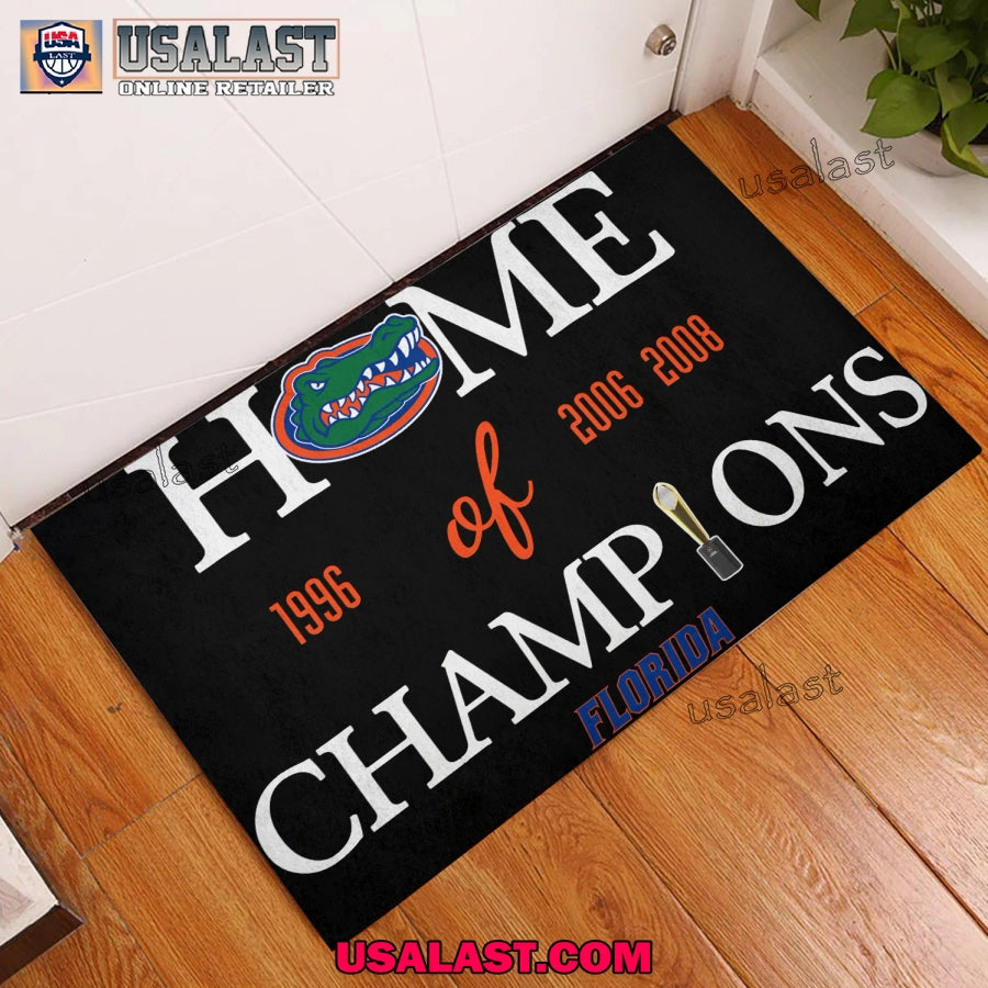 Home of Champions Florida Gators Doormat