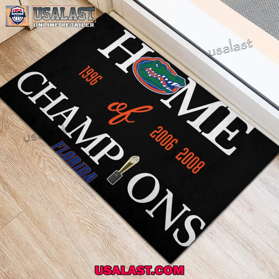 Home of Champions Florida Gators Doormat