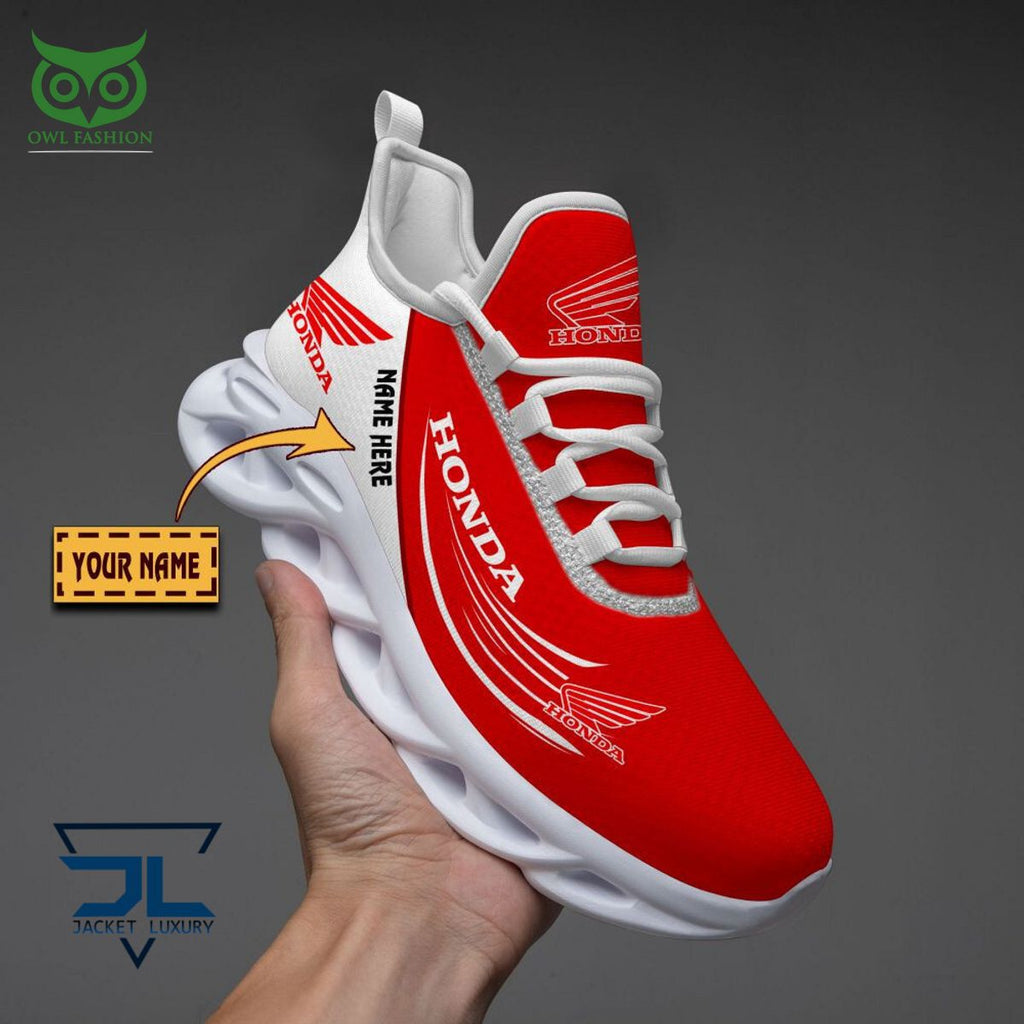 Honda Motorcycle Car Brand Logo Personalized Max Soul Shoes